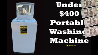 $400 portable washing machine. Comfee 2.4 cu. ft. portable washer