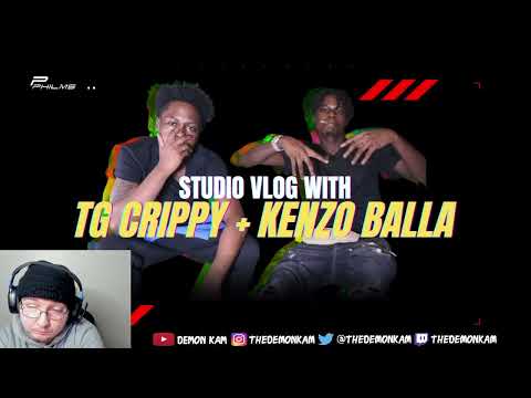 Demon Kam Reacts to TG Flockaa & Kenzo Balla Studio Vlog : FRESH HOME