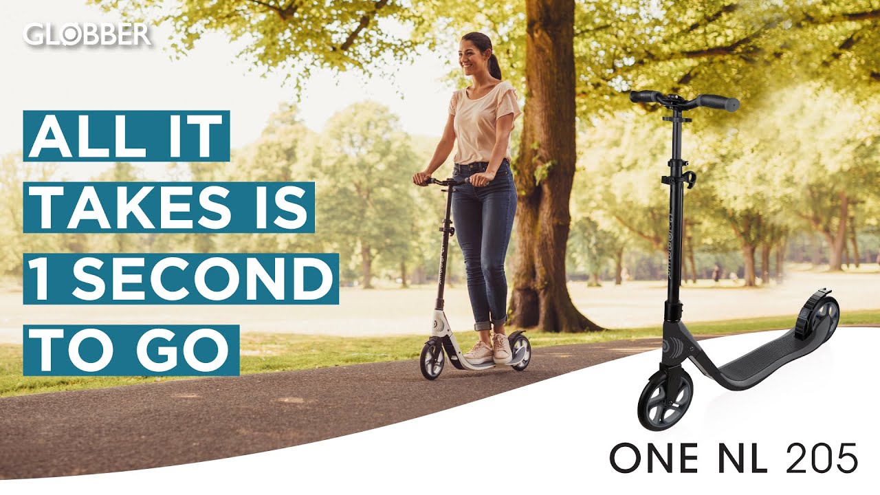 Globber - Scooter One NL 205 White / Black