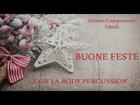 Buone Feste con LA BODY PERCUSSION Natale 2021