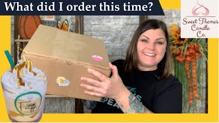 Unbox another order with me from Sweet Themes Candle co