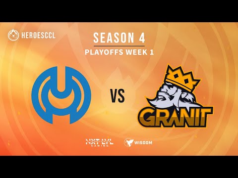 HeroesCCL Season 4 | Granit Gaming vs Simplicity | Ladder Bracket Day 1 Match 1 | HoTS Esports