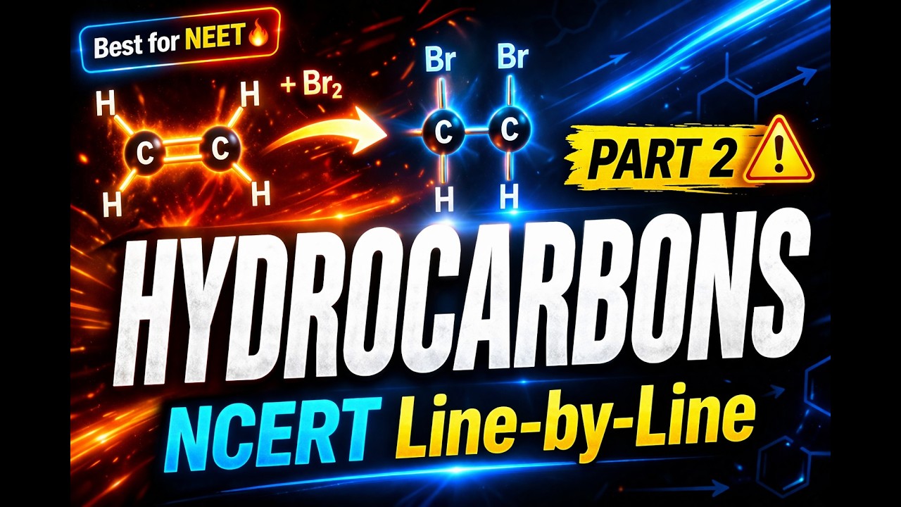 CBSE Class 11 Chemistry || Hydrocarbons Chemistry Part 2 || Full Chapter || By Shiksha House