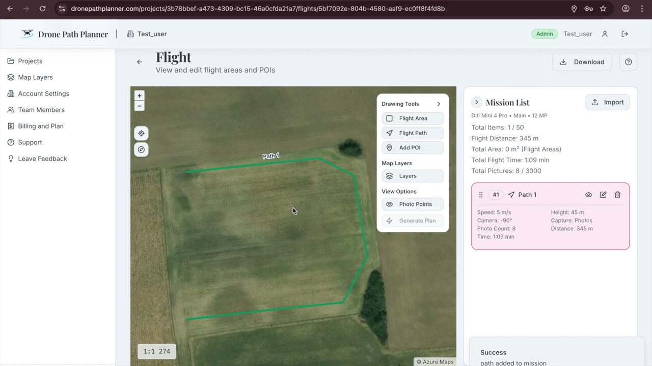 Drone Path Planner
