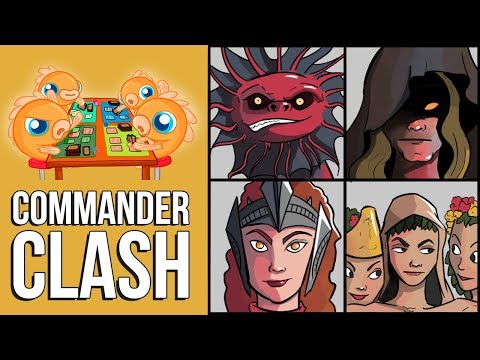 Commander Clash S5 E14: Guilds of Ravnica Part 1! (Aurelia vs. Lazav vs. Niv-Mizzet vs. Trostani)