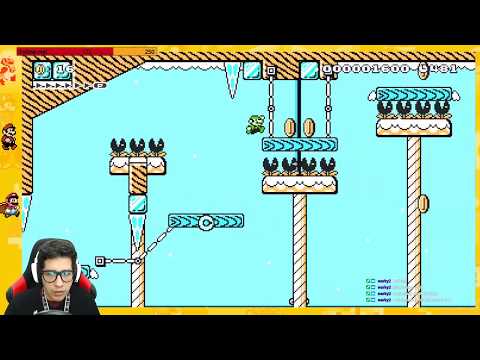 Falling Icicles - Super Mario Maker 2