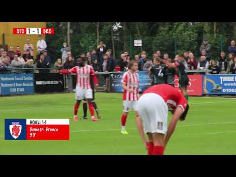 HIGHLIGHTS: Stourbridge 1 - 1 Bromsgrove Sporting