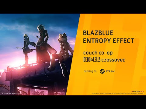 BlazBlue Entropy Effect - Couch Co-Op & Dead Cells Crossover Trailer | The Triple-i Initiative