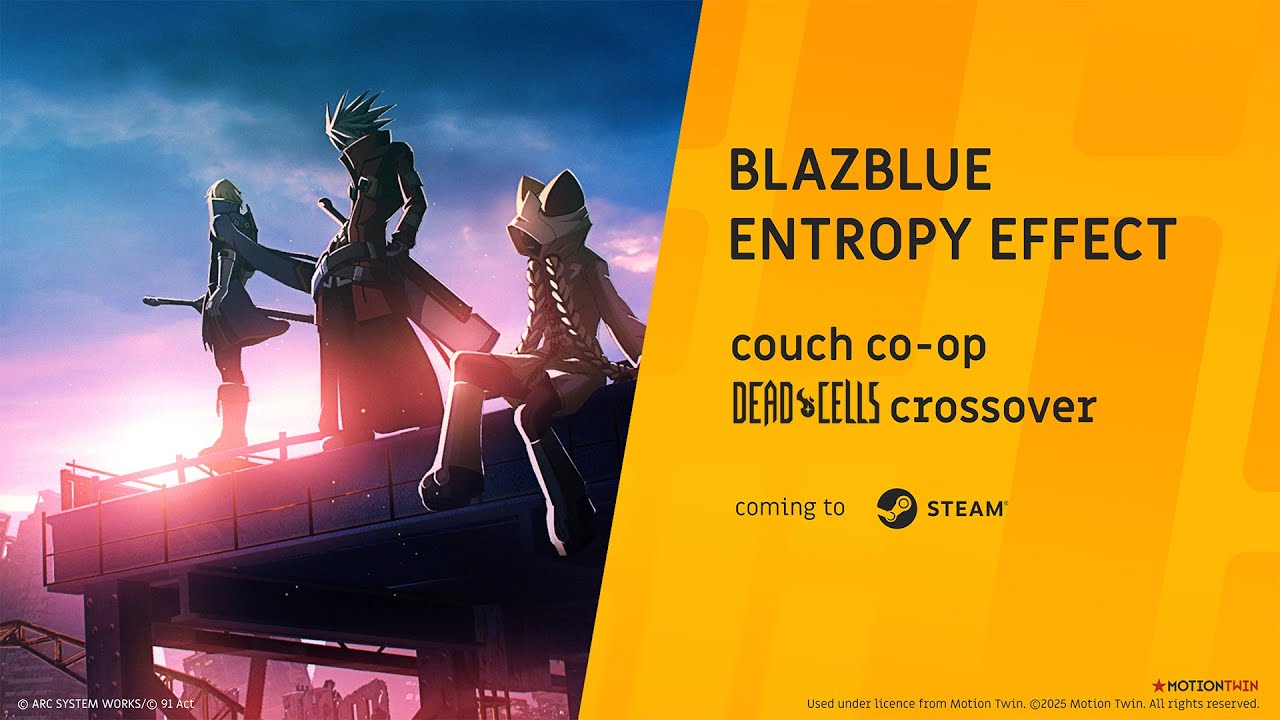 BlazBlue Entropy Effect - Couch Co-Op & Dead Cells Crossover Trailer | The Triple-i Initiative - YouTube