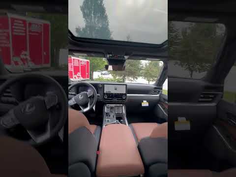 2025 Lexus GX 550 Luxury+ Incognito with Saddle Tan leather and Brown Grained trim