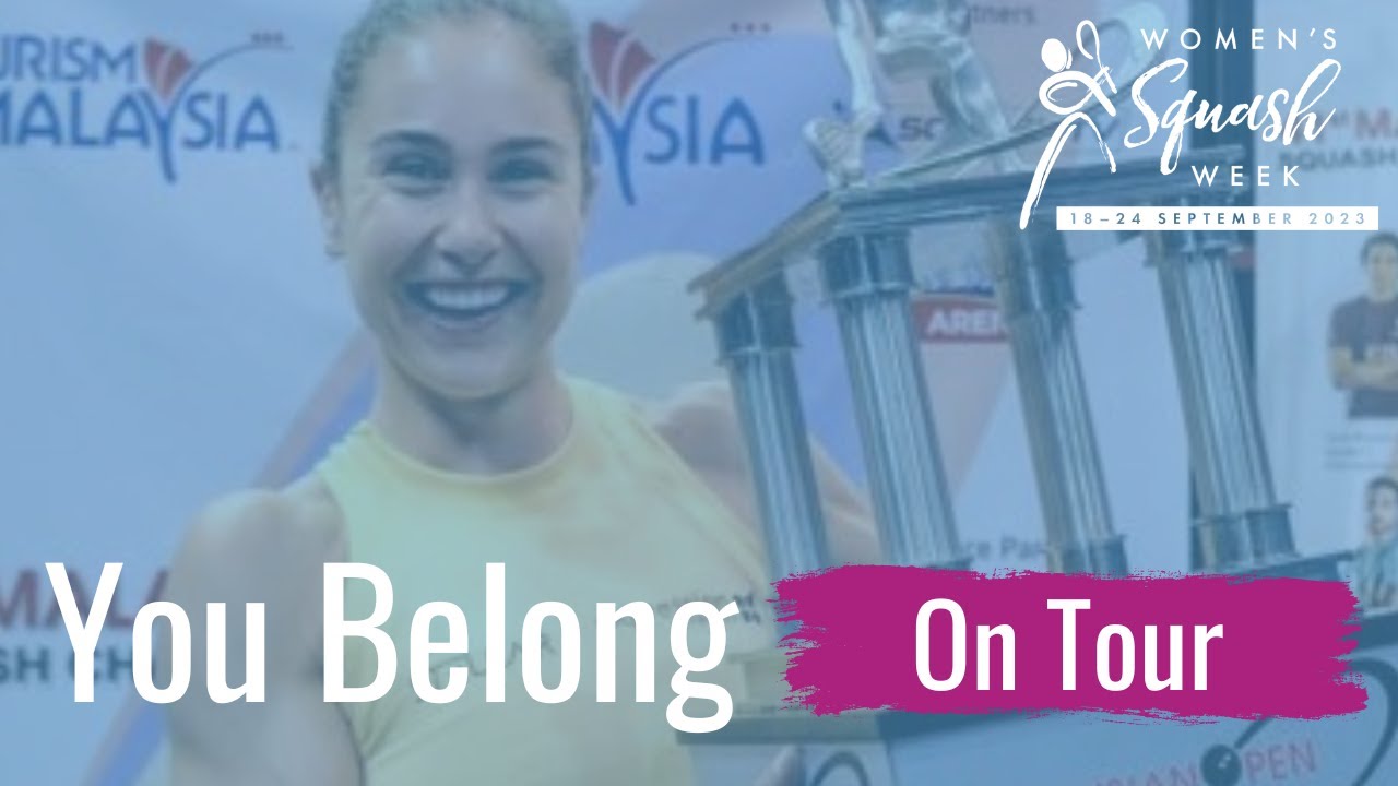 Women In Squash: Nele Gilis #WomensSquashWeek #YouBelong @squashtv