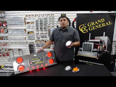 Grand General 75900 Series 4" Fleet LED Light with Twist & Lock Bezel