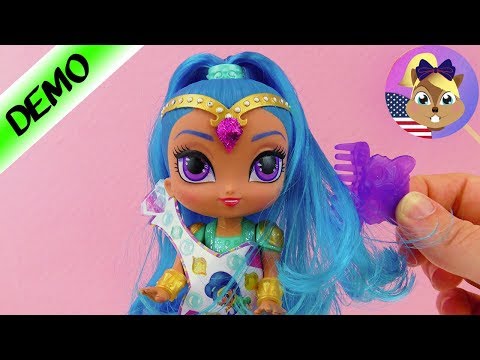 SHIMMER and SHINE DOLL - Cool Genie Fulfills Wishes