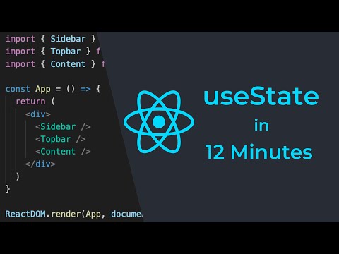 useState in 12 minutes | React hooks for beginners