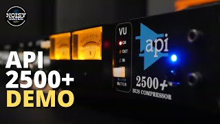 Video thumbnail for API 2500+ Stereo Bus Compressor Demo & Review by Larry Lobo
