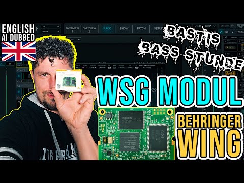 Bastis Bass Stunde (English): Behringer WING Waves SoundGrid WSG Module AoIP #behringer #wsg