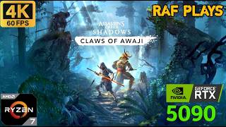🔴 Assassins Creed Shadows Claws DLC - RTX 5090