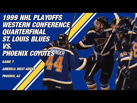 St. Louis Blues at Phoenix Coyotes: 1999 Western Quarterfinals, Game 7 (PARTIAL GAME)