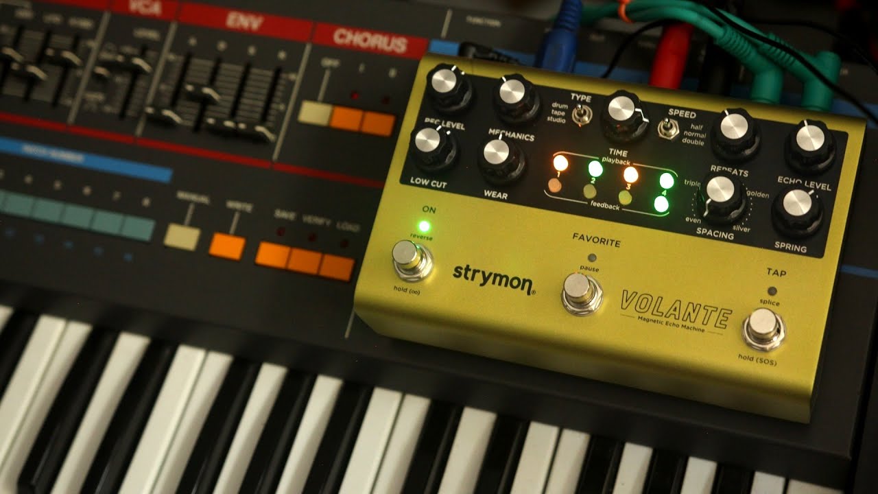 Volante Magnetic Tape Delay - Delay Pedal - Strymon Volante Magnetic Tape Delay - Delay Pedal - Strymon