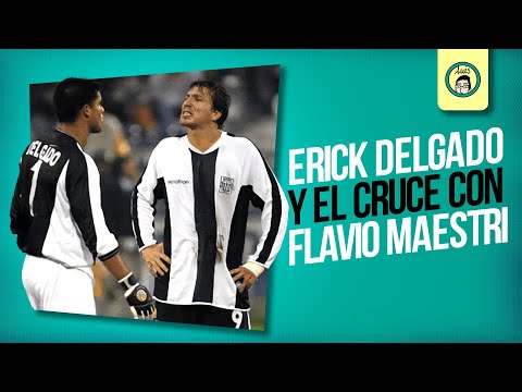 Erick Delgado and the memorable clash with Flavio Maestri in Alianza vs. Cristal | albto