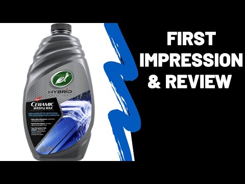 Turtle Wax Hybrid Solutions Wash & Wax | First Impressions and Review