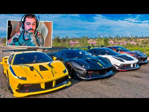 GOLIATH Without Brakes with SIMULATION DAMAGE - Epic Race in Forza Horizon 5