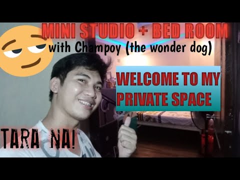 Welcome to my private space! (Room tour with Champoy featuring my mini studio)