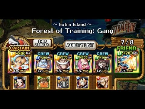 [OPTC] Chopper & Kaido vs Capone Forest (F2P subs)