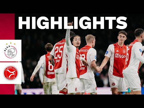 Goal + assist for Kenneth Taylor! 🎱 | Highlights Ajax - Almere City | Eredivisie