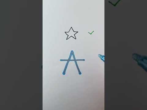 A Perfect Star to Draw | Easy Drawings