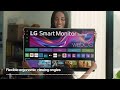 32” LG Smart Monitor Swing – A Flexible Smart Screen with Infinite Possibilities – 32U889SA