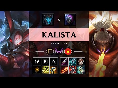 Kalista Top vs Jax - VN Master Patch 25.13