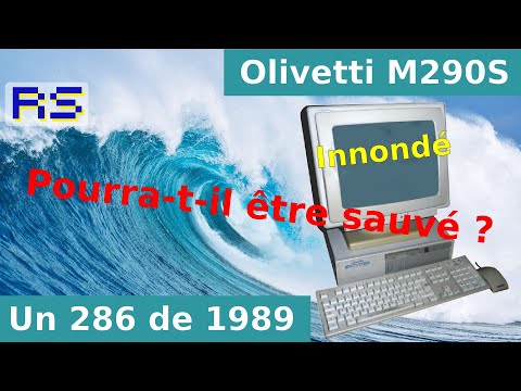 Olivetti M290S a beautiful 80286 but in poor condition
