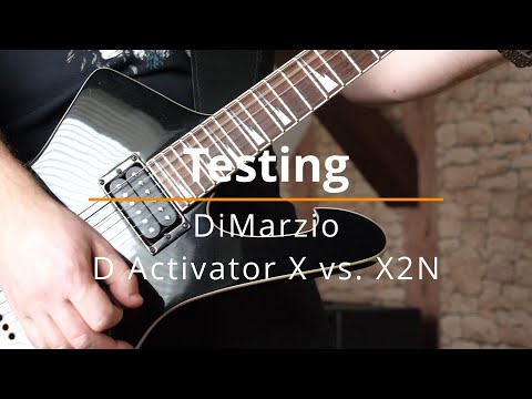 DiMarzio D ACTIVATOR-X vs. X2N | Ultimate Comparison for Metal Riffing!