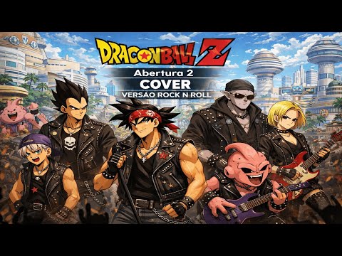 Dragon Ball Z – Temos a Força (We Gotta Power) [Abertura 2] | Cover Rock n Roll | Nostalgia Pesada
