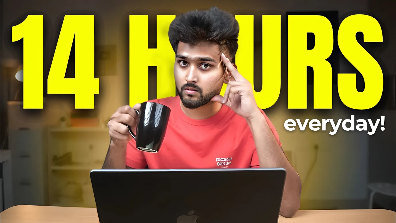 How I Work 14 Hours Everyday? (without burning out)