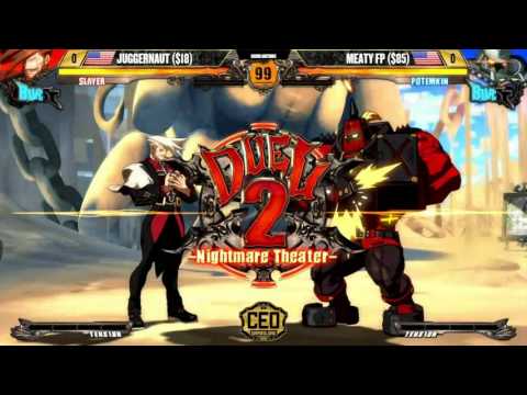 "BBR" GGXrd R AT CEO 2016 - JUGGERNAUT vs MEATY FP  (1080p HD)