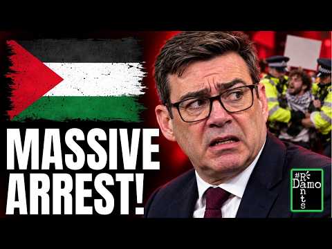 Palestine Protests BATTER Burnham’s Conference - Arrests BACKFIRE HARD!