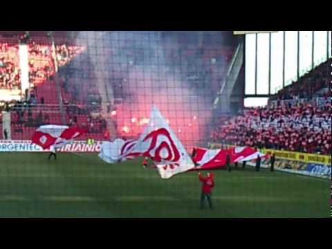 Pyroshow Hannover 96 in Mainz am 11.02.2012 (1:1)