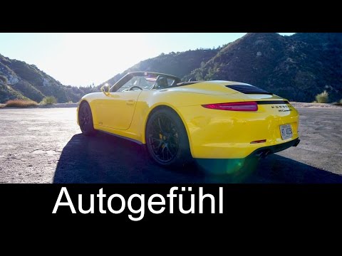 New Porsche 911 Carrera GTS (Cabriolet) exterior, interior & colours - Autogefühl