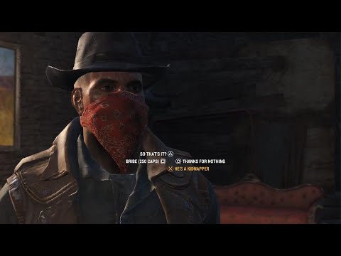 why you should have a high charisma (rizz) build in Fallout 4