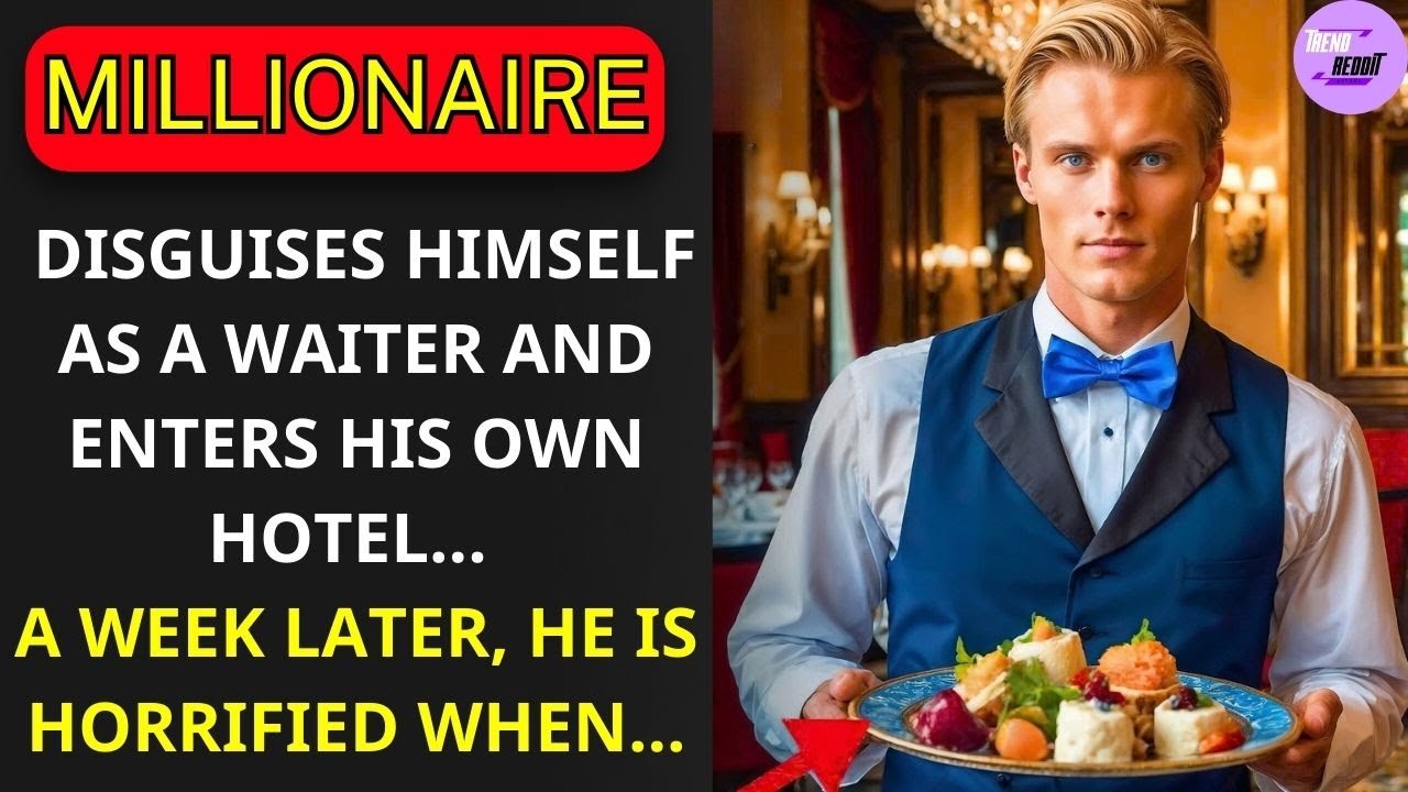 A millionaire goes undercover as a waiter at his own hotel.What he discovers leaves him horrified...