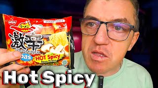 #лапшабыстрогоприготовления из Индонезии с калорийностью 1 ккал Nissin  Hot Spicy  интересная лапша быстрого приготовления острая списи с допами. 
 Лапша острая списи  Индонезия Nissin  Hot Spicy 1 ккал
   • Лапша острая списи