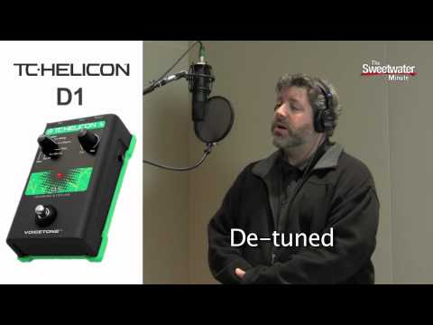 Sweetwater Minute - Vol. 78, TC-Helicon VoiceTone D1 Demo with Mark Hutchins