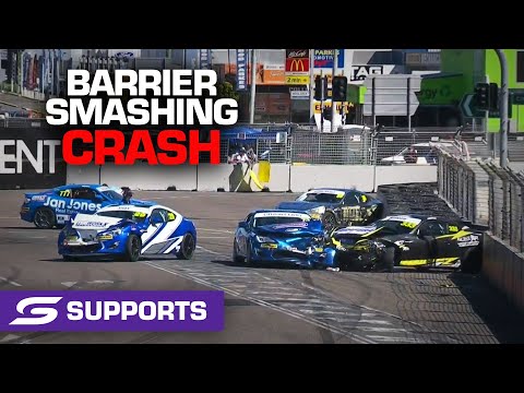 Turn 2 disaster in Toyota 86 race - NTI Townsville 500 | Supercars 2021