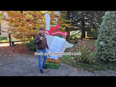 il piumino versatile, adatto a tutte le stagioni e a tutte le temperature... 3 piumini in uno!!!