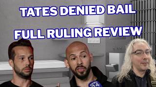 Andrew and Tristan Tate (Tater Tots) Denied Bail: A Deep Dive 