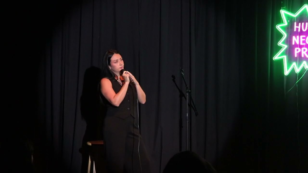 Promotional video thumbnail 1 for Yessica Albes – Latina Stand-Up Comedy