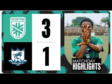 Abuchi and Fuhad Inspire Comeback Win! | HIGHLIGHTS | Sporting Lagos FA 3-1 Iganmu Fc | TCC League26