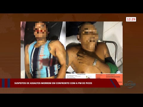 Suspeitos de assaltos morrem em confronto com a PM de Picos 04 05 2023